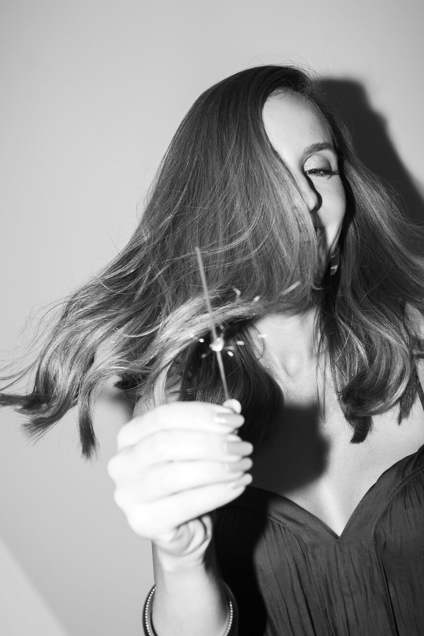 Foto de shooting editorial produzido pela Evolve
